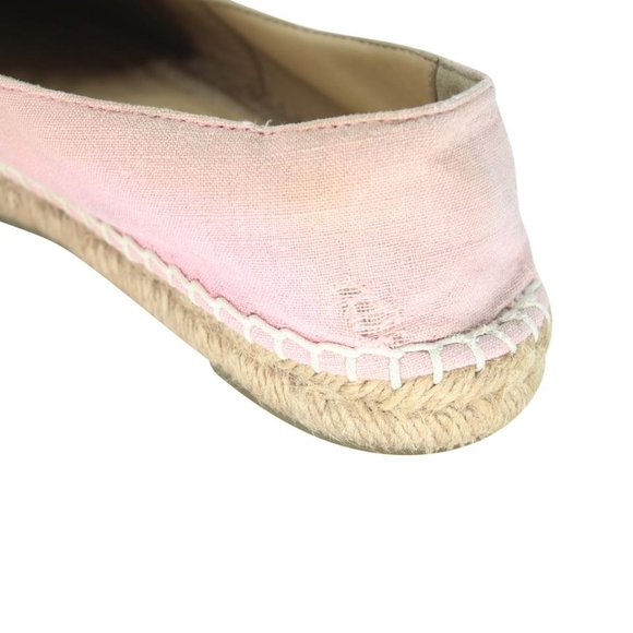 Chanel Espadrille 39 Velvet Fabric Cc Sequin Cap-toe Flats CC-S0207P-C025 - Picture 10 of 12